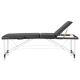 Folding Massage Bed / Couch - Black