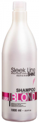 STAPIZ - Sleek Line Blush Blond, mask giving a pink shade, for blond hair with silk, 1000 ml